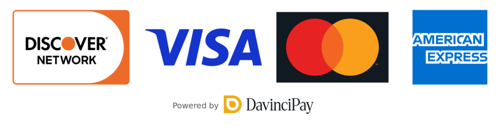 Card Logos Powered by DavinciPay